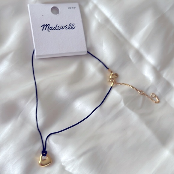 Madewell An adjustable cord choker necklace. New - Picture 2 of 7